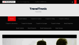 What Traveltronic.com website looked like in 2018 (5 years ago)