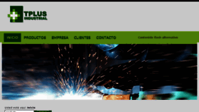 What Tplusindustrial.cl website looked like in 2018 (7 years ago)