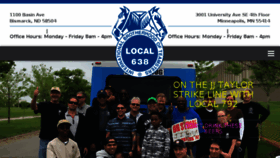 What Teamsterslocal638.org website looked like in 2018 (5 years ago)