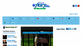 What Teenstarsonline.com website looked like in 2018 (5 years ago)