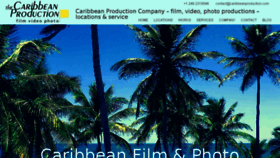 What Thecaribbeanproduction.com website looked like in 2018 (5 years ago)