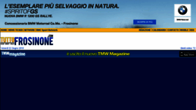What Tuttofrosinone.com website looked like in 2018 (5 years ago)