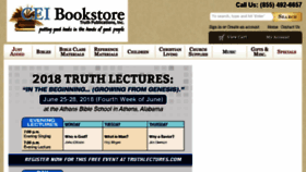 What Truthbooks.com website looked like in 2018 (5 years ago)