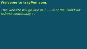 What Traypen.com website looked like in 2018 (5 years ago)