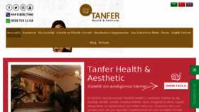 What Tanfer.com.tr website looked like in 2018 (5 years ago)