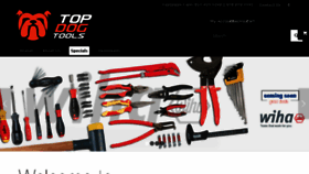 What Topdogtoolshop.co.za website looked like in 2018 (5 years ago)