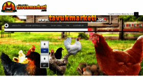 What Tavukmarketi.com website looked like in 2018 (5 years ago)