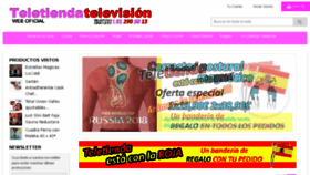 What Teletiendatelevision.com website looked like in 2018 (5 years ago)