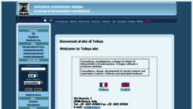 What Telsys.it website looked like in 2018 (5 years ago)