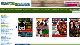 What Themagazineshop.com.au website looked like in 2018 (5 years ago)