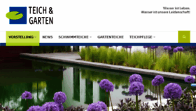 What Teichundgarten.de website looked like in 2018 (5 years ago)