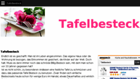 What Tafelbesteck-store.de website looked like in 2018 (5 years ago)