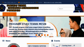 What Teknik.umpo.ac.id website looked like in 2018 (5 years ago)