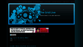 What Thegridlive.com website looked like in 2018 (5 years ago)