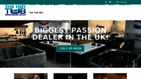 What Thehottubwarehouse.co.uk website looked like in 2018 (5 years ago)