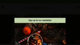 What Thenibblebox.com website looked like in 2018 (5 years ago)