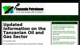 What Tanzaniapetroleum.com website looked like in 2018 (5 years ago)