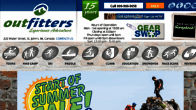 What Theoutfitters.nf.ca website looked like in 2018 (5 years ago)