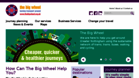 What Thebigwheel.org.uk website looked like in 2018 (5 years ago)