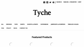 What Tychelosangeles.com website looked like in 2018 (5 years ago)