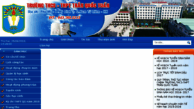 What Thpt-tranquoctuan-hanoi.edu.vn website looked like in 2018 (5 years ago)