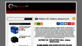 What Thebatterycellonline.co.nz website looked like in 2018 (5 years ago)