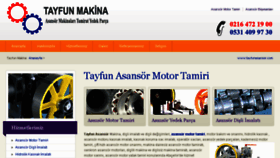 What Tayfunasansor.com website looked like in 2018 (5 years ago)