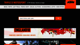 What Tripledmotosport.co.uk website looked like in 2018 (5 years ago)