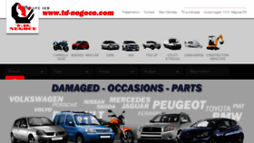 What Td-negoce.com website looked like in 2018 (5 years ago)