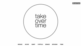 What Takeovertime.co website looked like in 2018 (5 years ago)