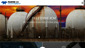 What Teledyneicm.com website looked like in 2018 (5 years ago)