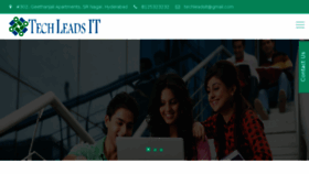 What Techleadsit.com website looked like in 2018 (5 years ago)
