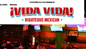 What Thevidavida.com website looked like in 2018 (5 years ago)
