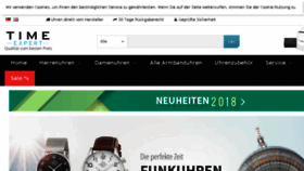 What Time-expert.de website looked like in 2018 (5 years ago)