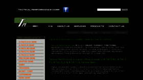 What Tactical-performance.com website looked like in 2018 (5 years ago)