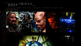 What Thedarkpower.com website looked like in 2018 (7 years ago)