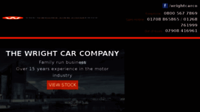What Thewrightcarcompany.co.uk website looked like in 2018 (5 years ago)