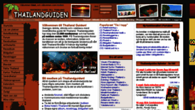What Thailandguiden.se website looked like in 2018 (5 years ago)