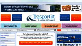 What Trasporti.it website looked like in 2018 (5 years ago)