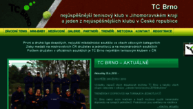 What Tc-brno.cz website looked like in 2018 (5 years ago)