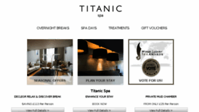 What Titanicspa.com website looked like in 2018 (5 years ago)