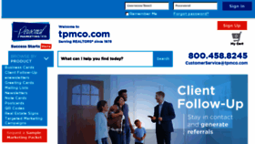 What Tpmco.com website looked like in 2018 (5 years ago)