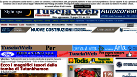 What Tusciaweb.com website looked like in 2018 (5 years ago)