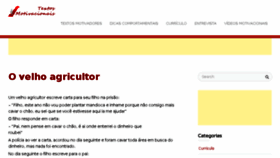 What Textosmotivacionais.com.br website looked like in 2018 (5 years ago)