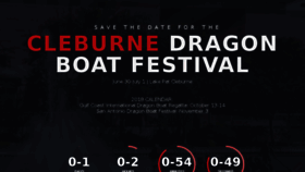 What Texasdragonboat.com website looked like in 2018 (5 years ago)