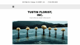 What Tustinflorist.com website looked like in 2018 (5 years ago)