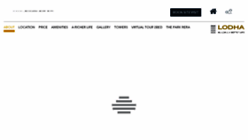 What Theparkmumbai.com website looked like in 2018 (5 years ago)