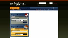 What Telexplorer.es website looked like in 2018 (5 years ago)