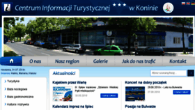 What Turystyka.konin.pl website looked like in 2018 (5 years ago)