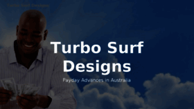 What Turbosurfdesigns.com.au website looked like in 2018 (5 years ago)